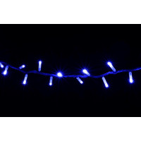 гірлянда зовн DELUX STRING 200LED 10m синій/біл IP44 EN - (90009103)