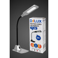настільний світильник DELUX TF-450 5 Вт 4000K LED срібла. - (90008943)