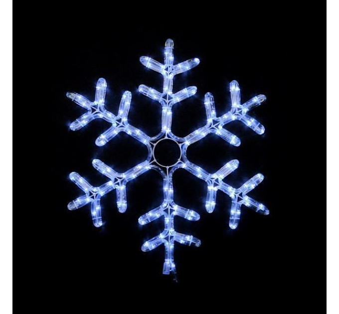 гірлянда зовн DELUX MOTIF Snowflake 55см 12 flash білий IP44 EN - (90012963)