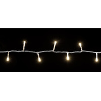 гірлянда внутр DELUX STRING З 100LED 5m тепл.біл/прозо IP20 - (90009495)