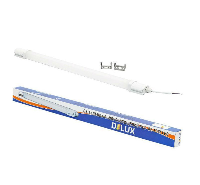 промисловий DELUX PC7-02 16W LED (1200лм) 600 мм 6500K IP65 - (90011312)