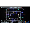 гірлянда зовн DELUX STRING 100LED 10m 20flash мульти/біл IP44 - (90012974)