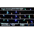 гірлянда зовн DELUX STRING 200LED 20m 40flash мульти/біл IP44 - (90012981)