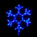 гірлянда зовн DELUX MOTIF Snowflake 40см 12 flash синій IP44 EN - (90012962)