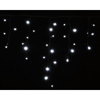 гірлянда зовн DELUX ICICLE 108LED 2x1m 27flash біл/чор IP44 - (90012940)