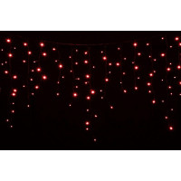 гірлянда зовн DELUX ICICLE 120LED 2x0.9m крас/черн IP44 EN - (90009069)