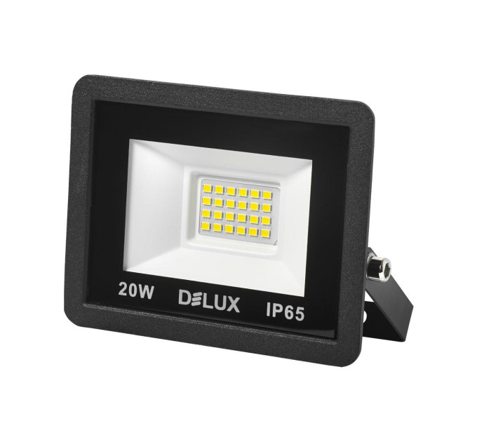 Прожектор світлодіодний DELUX FMI 11 LED 20Вт 6500К IP65 чорний