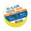 ізострічка DELUX ПВХ 20 м. жовта