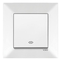 Вимикач VI-KO Meridian білий 1кл проміжний (90970031-WH)