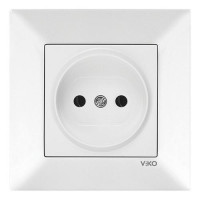 Розетка VI-KO Meridian біла 1-на без заземлення (90970007-WH)