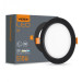 LED світильник Back вбудований круглий VIDEX 6W 5000K Black VL-DLBR-065B - 485241