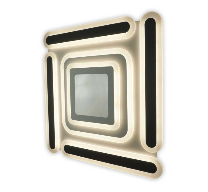 Світильник LED smart MATRIX+пульт 120W 3000-6000K IP20 чорний квадрат ( 220505 )