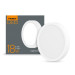 LED Світильник круглий накладний VIDEX 18W 5000K White VL-DLRS-185 - 295466