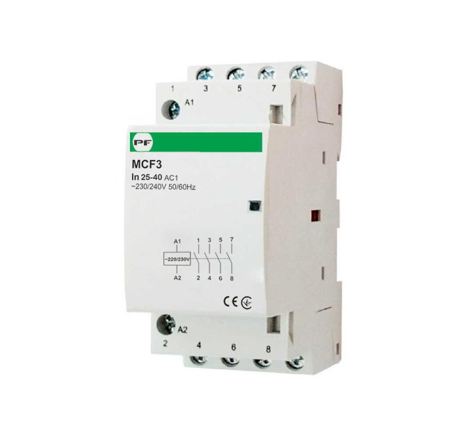 Контактор модульний Промфактор MCF3 25-40 4P (MCF32540230)