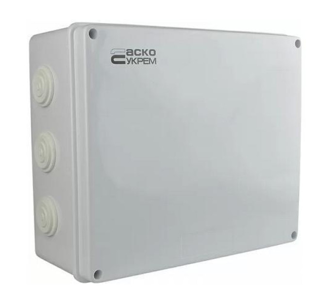 Коробка розподільча АСКО 300х250х120 біла IP65 ( A0150170025 )