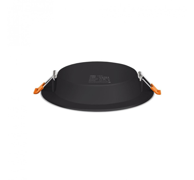 LED світильник Back вбудований круглий VIDEX 15W 5000K Black VL-DLBR-155B - 485258
