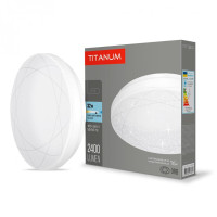 LED світильник настінно-стельовий TITANUM 32W 5000K Орбіта TLCL-325OR - 481847