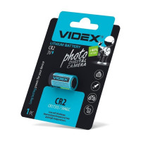 Батарейка літієва Videx CR2 1шт BLISTER CARD CR2 1pc - 292311