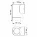 LED Світильник архітектурний AR071G IP54 VIDEX GU10 VL-AR071G - 480864