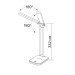 LED лампа настiльна з акумулятором TITANUM TLTF-010W 7W 2700-6000K TLTF-010W - 483698