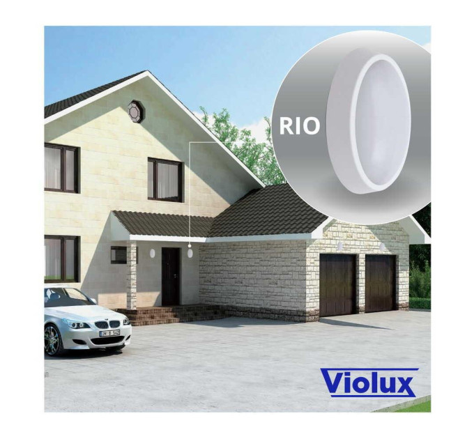 Світильник LED Violux НББ RIO 15W 5000K IP64 ( 243331 )