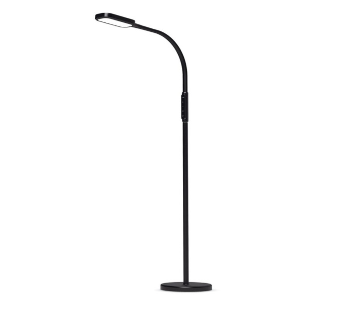 LED торшер чорний VIDEX TF07B 14W 3000-5500K VL-TF07B - 296555