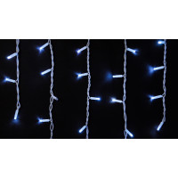 Гірлянда зовнішня DELUX ICICLE 75 LED 2x0.7m flash білий/білий IP44 EN