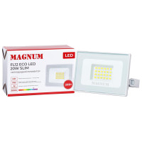 Прожектор світлодіодний MAGNUM FL12 ECO LED 20Вт slim біл. 6500К IP65