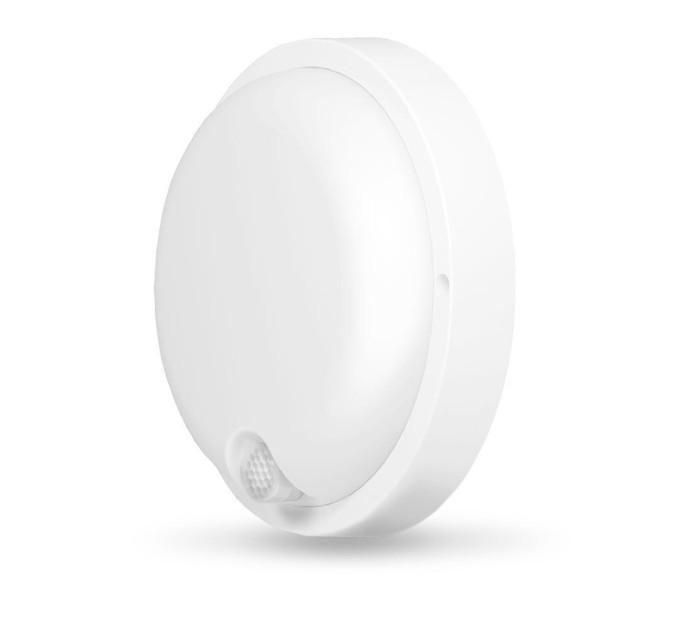 LED світильник з датчиком ІЧ IP54 круглий VIDEX 12W 5000K сенсорний білий VL-BHR-125W-SP - 480680
