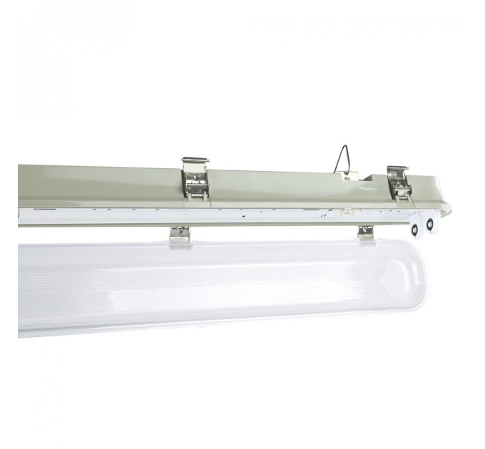 LED світильник IP65 лінійний під лампу 2хТ8 VIDEX 1,2М 220V VL-BNW-T8122G - 484831