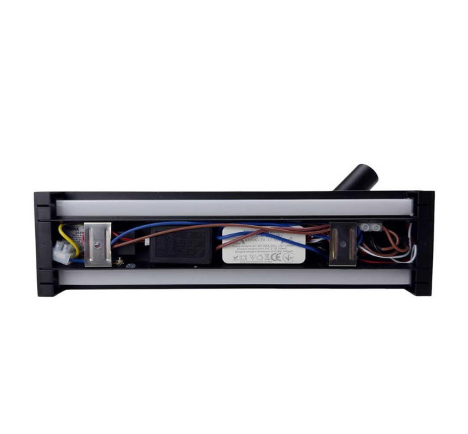 Світильник настінний Violux BITRIX-W USB 15W 3000/4200/6000K 865Lm IP20 чорний ( 553105 )