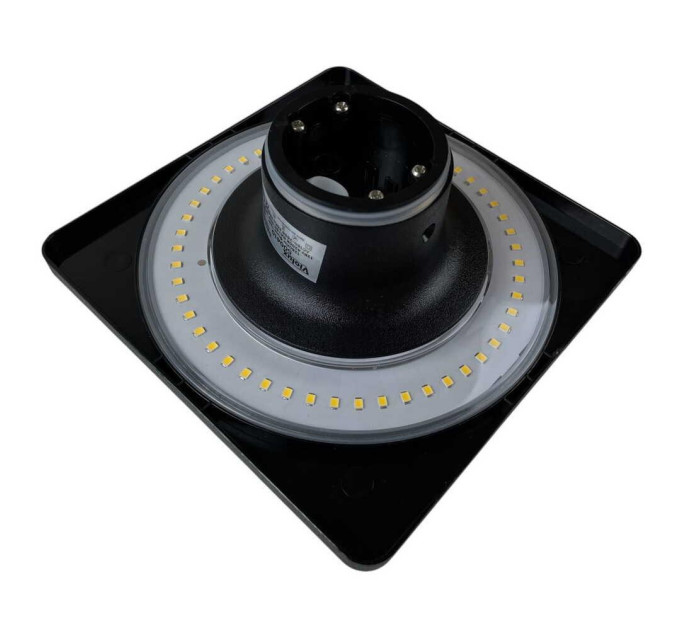 Світильник настінний Violux DALLAS 12W 4200K 1260Lm IP65 чорний ( 500410 )