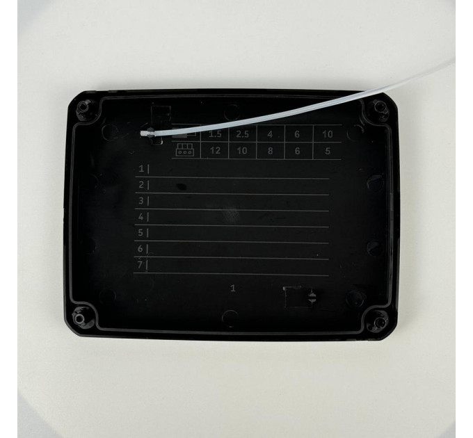 Коробка розподільча СКІМ K160B 163х123х68 чорна IP66 ( B1102013 )
