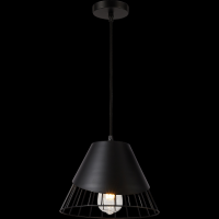 Світильник HOPFEN LOFT KUNST 1 PD BK (E27, max 40W)