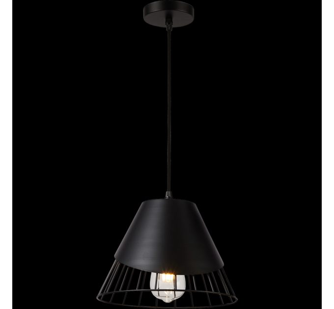 Світильник HOPFEN LOFT KUNST 1 PD BK (E27, max 40W)