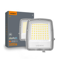 LED прожектор VIDEX F5 50W 3000-5000-6500K 230V White (VL-F5-050CW) VL-F5-050CW - 400585