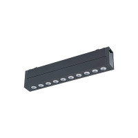 Магнітний трековий світильник UST-GR 12W 4000К 48V IP20 чорний Violux ( 320155 )