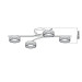 Світильник під лампу MERIDIAN​ 4хGX53 IP20 білий Violux ( 340025​ )