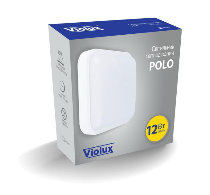 Світильник LED Violux ДББ POLO 18W 4000K IP54 ​( 243454 )
