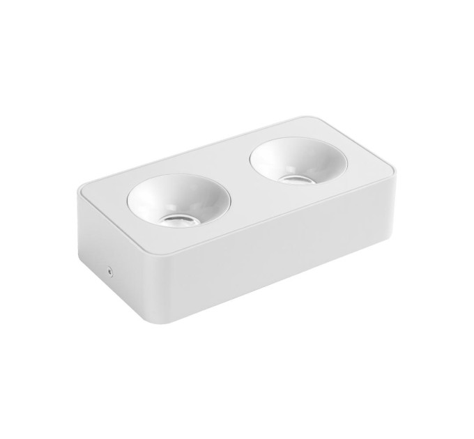 Світильник точковий накладний SIDNEY-2L 20W 4000K IP20 білий Violux ( 330461 )