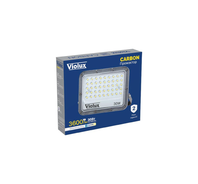Прожектор LED Violux CARBON 30W 5000K 3600lm IP65 ( 400152 )
