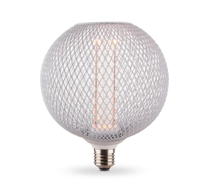 LED лампа VIDEX Filament VL-DWMC125150 4W E27 1800K White Chainmail style VL-DWMC125150 - 484459