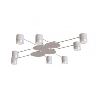 Світильник STARK CL-8/4-CRISTAL 8xGX53 WH, 1060x100мм, білий, HOPFEN
