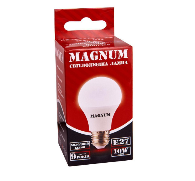 Лампа світлодіодна MAGNUM BL 60 10 Вт 6500K 220В E27