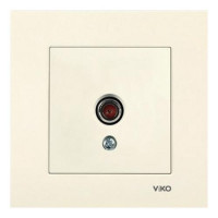 Розетка VI-KO Karre кремова TV кінцева (90960110)