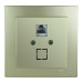 Розетка Nilson Touran золото комп'ютерна CAT5e RJ45 ( 24151044 )