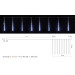 Гірлянда зовнішня DELUX Snowfall C 384LED 8*0,5m біл/проз. IP 44 EN з вбудованим контролером