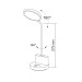 LED лампа настiльна з акумулятором TITANUM TLTF-011W 6W 2700-6000K TLTF-011W - 483667