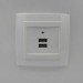 Розетка Nilson Touran біла 2-на USB ( 24111081 )