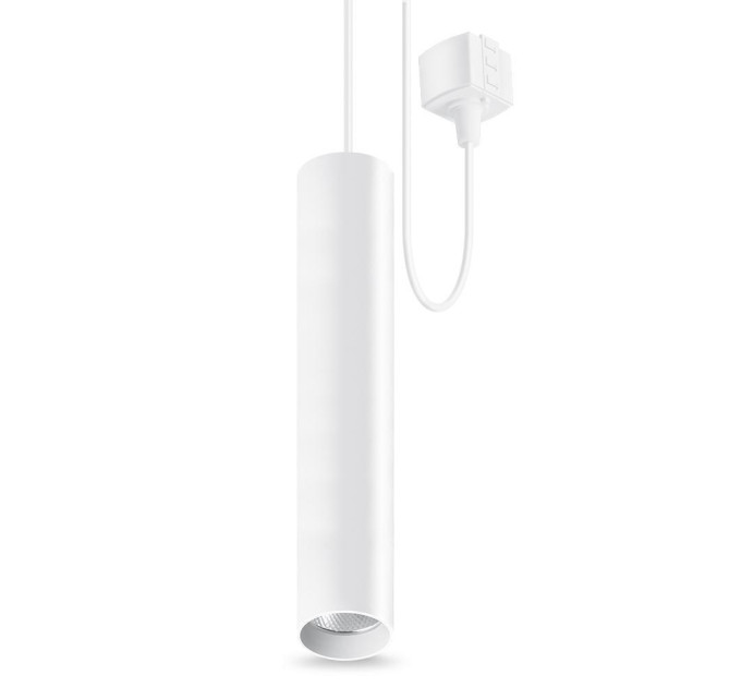 LED світильник підвісний трековий VIDEX 10W 4100K білий VL-ST-10034W - 480765
